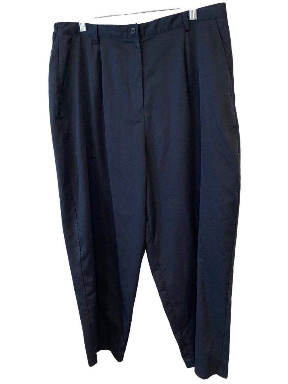 Lemon Grass Studio Womens 20 Dark Blue Dress Pants Trousers Plus Size Career